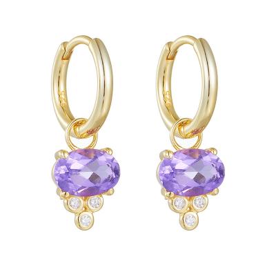 Amethyst Earring