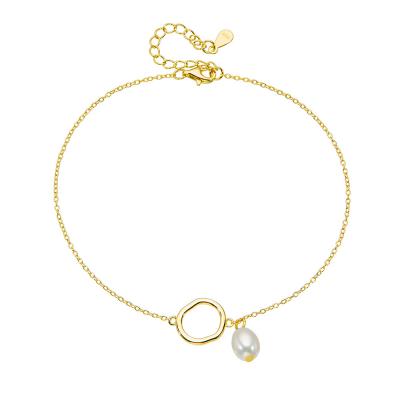  Geometric Round Charm Bracelet