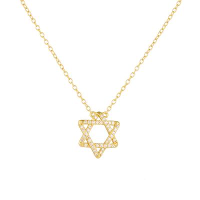 Hexagram Pendant Necklace