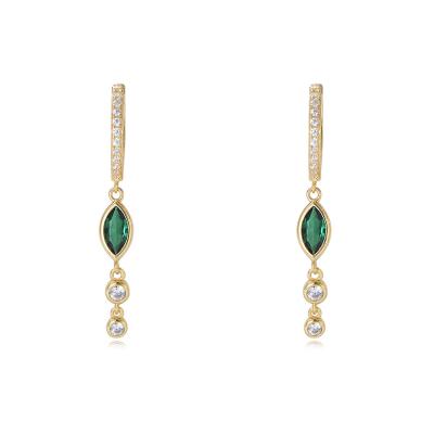 Marquise Shape CZ Earring