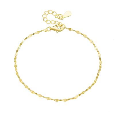 Minimalist Sterling Silver Chain Bracelet