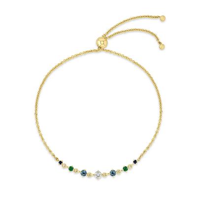 MultiColor Rainbow Stone Bracelet
