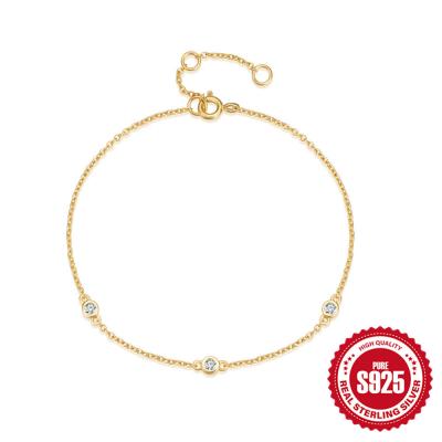 Round CZ Bracelet