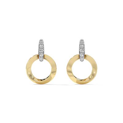 Simple Round Stud Earring 