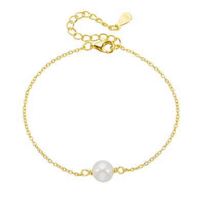 Single Pearl Bracelet