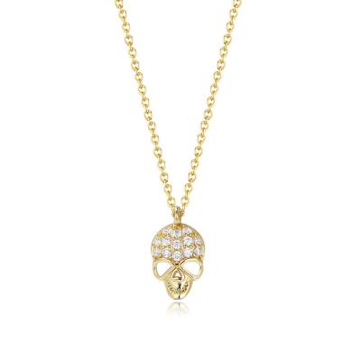 Skull pendant necklace