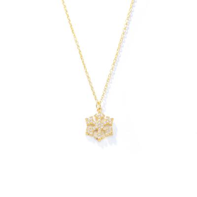 Snowflake Pendant Necklace